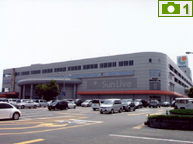 サンリブ古賀店付近