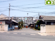 ニビシ醤油付近